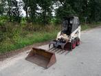 Bobcat 443 met mestklem (marge), Ophalen, Wiellader of Shovel