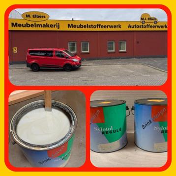 076. Lak Verf op olie basis Brink Molyn Sylotol 2 x 4 liter beschikbaar voor biedingen