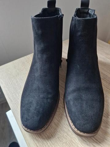 Zwarte Graceland enkellaarsjes maat 38 zo goed als nieuw beschikbaar voor biedingen