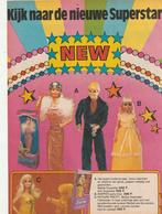 Retro reclame 1977 Mattel Barbie Ken Skipper feestkleding, Verzenden, Overige typen