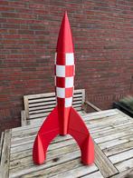 Iconische Kuifje Raket (100cm) – Unieke Eyecatcher, Verzamelen, Stripfiguren, Ophalen of Verzenden, Kuifje, Nieuw, Beeldje of Figuurtje