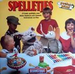 Kinder L.P. (1984) SESAMSTRAAT - Spelletjes., Cd's en Dvd's, Ophalen of Verzenden, Gebruikt, 6 tot 9 jaar