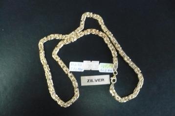 nieuwe 925 zilveren koningsketting 103 gram lengte 61.5 cm  beschikbaar voor biedingen