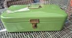 Emaille broodtrommel groen vintage Neerlandia EGA, Ophalen of Verzenden