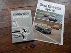 Simca 1301-1501 folder(s), Verzenden, Gelezen, Overige merken