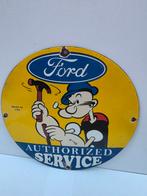 Emaille  ford  bordje, Ophalen of Verzenden, Auto's