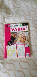 Puzzelboek varia 3, Hobby en Vrije tijd, Denksport en Puzzels, Nieuw, Ophalen of Verzenden, Puzzelboek