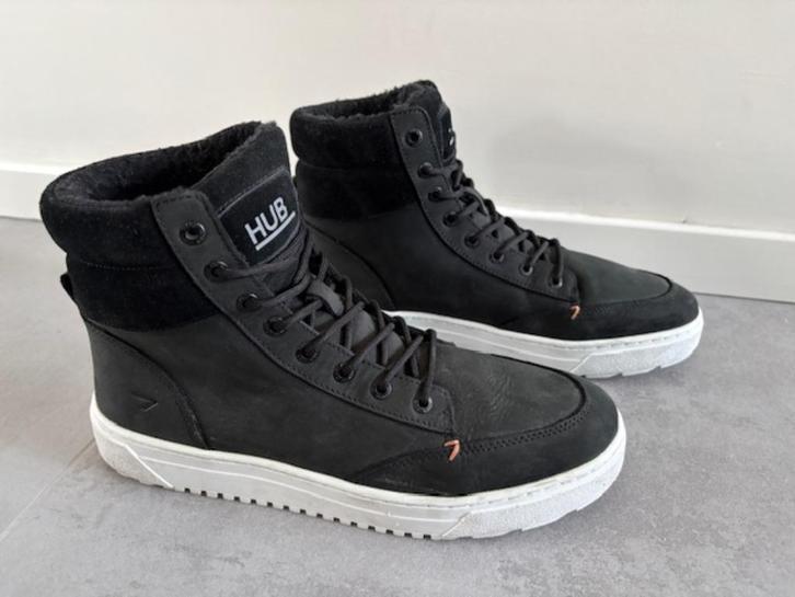 Hoge sneakers / schoenen merk Hub Dublin 2.0, Kleding | Heren, Schoenen, Nieuw, Boots, Zwart, Ophalen of Verzenden