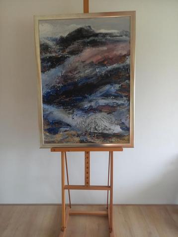 Groot schilderij van Paul Beckers beschikbaar voor biedingen