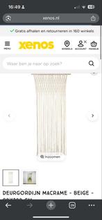 Nieuw Macramé Deurgordijn in Verpakking, Ophalen, Wit, Nieuw, 50 tot 100 cm