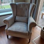 Rofra Home Fauteuil Taupe - Stijlvolle Relaxfauteuil, Ophalen, 75 tot 100 cm, Zo goed als nieuw, 75 tot 100 cm