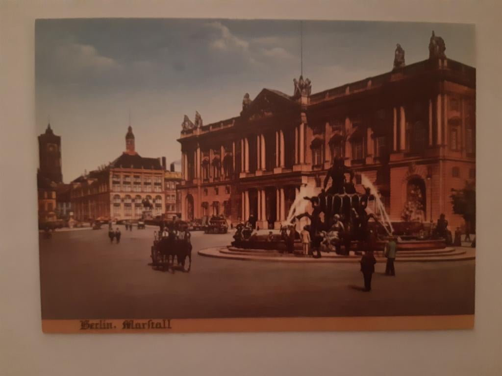 Oude ansichtkaart Berlijn Marstall, Verzamelen, Ophalen of Verzenden