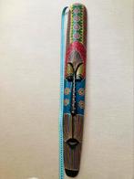 Houten masker aboriginalstijl 1 meter, Antiek en Kunst, Kunst | Niet-Westerse kunst, Ophalen of Verzenden