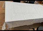 XL Tafelkleed + 8 servetten Kant Ovaal Floweral geborduurd, Huis en Inrichting, Tafelkleden, Nieuw, Ophalen of Verzenden, A, Ovaal