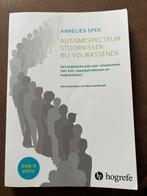 Annelies Spek - Autismespectrumstoornissen bij volwassenen, Boeken, Ophalen of Verzenden, Zo goed als nieuw, Annelies Spek