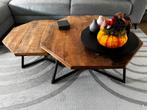 2 leuke salontafeltjes aangeboden, Huis en Inrichting, Tafels | Salontafels, Ophalen, 50 tot 100 cm, Zo goed als nieuw, Minder dan 50 cm