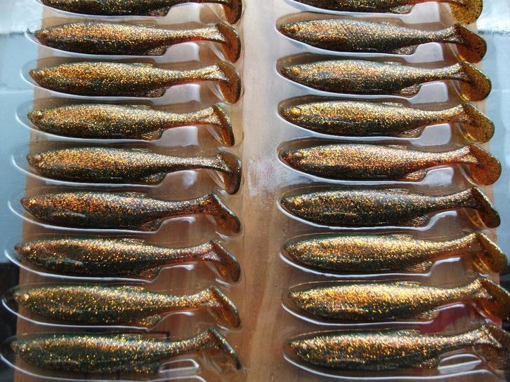 10 stuks Savage Gear 3d Fat Minnow T-Tail roofvis shads, Watersport en Boten, Hengelsport | Roofvissen, Nieuw, Overige typen, Ophalen of Verzenden