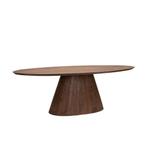 New vintage walnut ovale eettafel massieve tafel ovaal 220