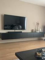 Zwevend tv meubel mat zwart, Ophalen, Zo goed als nieuw, 25 tot 50 cm, Minder dan 100 cm