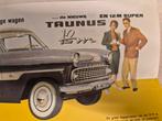 Jaren 50 Nederlands Ford Taunus 12m getekende afbeeldingen, Ophalen of Verzenden, Zo goed als nieuw, Ford