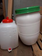 2 stuks gisttank 120 liter, Ophalen