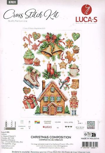 Cado luca borduurpakket christmas composition  7031 beschikbaar voor biedingen
