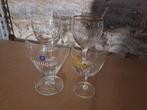 Speciaalbier glazen 4 stuks, Overige merken, Glas of Glazen, Ophalen of Verzenden, Zo goed als nieuw