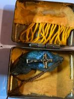 Jade Vis in Doosje met Been Decor, Antiek en Kunst, Ophalen of Verzenden