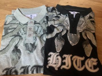 Nieuw Hite Couture Piver Snake - zwart en grijs Tshirt set 