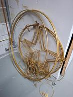 Metalen ringen en sterren voor decoratie of kransen, Hobby en Vrije tijd, Knutselen, Ophalen of Verzenden, Gebruikt, Materiaal