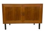 Vintage Dressoir Kastje Jaren 60 Tv Audio Meubel Design, Teakhout, Met deur(en), Ophalen