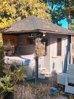 Overkapping met sauna en saunakachel, Tuin en Terras, Tuinhuizen, Ophalen, Gebruikt