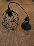Hang lampje klein zwart ijzer, Ophalen, Zo goed als nieuw, Minder dan 50 cm