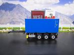 Wsi 03-1010 & 04-2122 Chassis & 20FT Container, Hobby en Vrije tijd, Modelauto's | 1:50, Ophalen, Nieuw, Bus of Vrachtwagen, Wsi