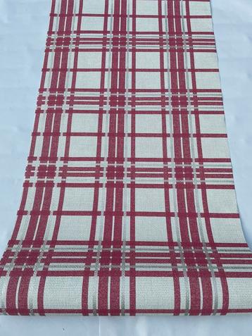 Vliesbehang Country Tartan - Red €7,50 per rol beschikbaar voor biedingen