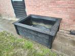 Voorgevormde polyethyleen vijverbak met omranding, Tuin en Terras, Vijvers, Ophalen, Zo goed als nieuw