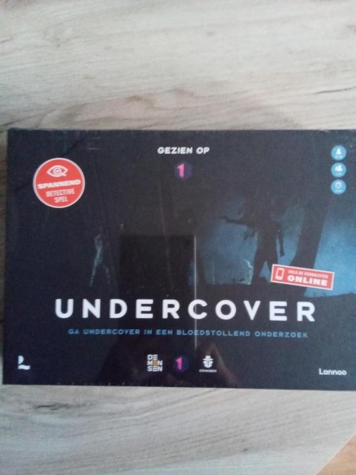 UNDERCOVER-DETECTIVE SPEL van LANNOO, Hobby en Vrije tijd, Gezelschapsspellen | Bordspellen, Nieuw, Ophalen of Verzenden