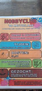 Hobbyclub 'De Knutselaar', Hobby en Vrije tijd, Knutselen, Ophalen of Verzenden, Nieuw, Knutselwerk