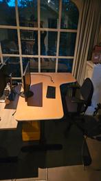 Ikea Bekant hoekbureau, Huis en Inrichting, Bureaus, Ophalen, Gebruikt