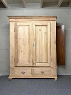 Fraaie eiken jagerskast onbehandeld, 7577RB Oldenzaal, Met deur(en), Eikenhout, Ophalen of Verzenden