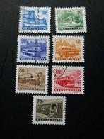 Hongarije V vervoer trein bus boot gestempeld, Ophalen of Verzenden, Gestempeld