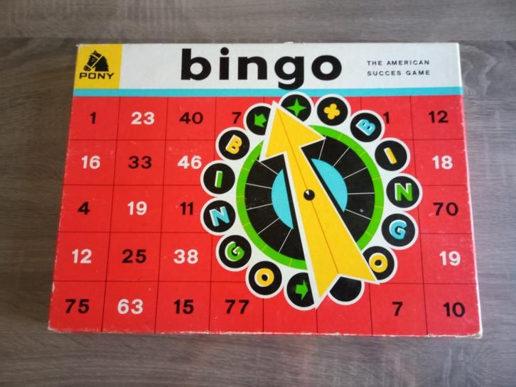 Homas Amerikaanse bingo, Hobby en Vrije tijd, Gezelschapsspellen | Bordspellen, Zo goed als nieuw, Een of twee spelers, Drie of vier spelers