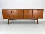 Vintage G-Plan dressoir, 150 tot 200 cm, 25 tot 50 cm, Teakhout, Zo goed als nieuw