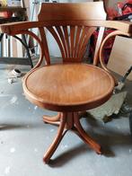 Mooie bureau stoel van Gautier, Huis en Inrichting, Stoelen, Ophalen, Bruin, Eén