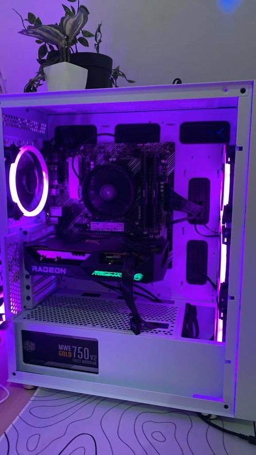 Krachtige Gaming PC | Ryzen 5 5600 | RX 6600XT | 32GB RAM |, Computers en Software, Desktop Pc's, Zo goed als nieuw, 3 tot 4 Ghz