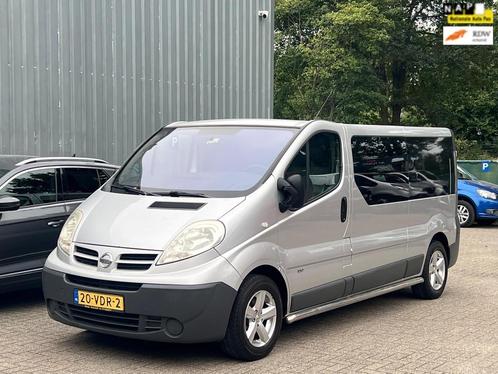 Nissan Primastar 2.5 dCi 350L - Autom / DubCab / Bankje / L2, Auto's, Bestelauto's, Bedrijf, Te koop, ABS, Airconditioning, Boordcomputer