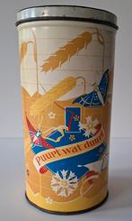Vintage Beschuitbus van Hooimeijer., Verzamelen, Blikken, Ophalen of Verzenden, Gebruikt, Overige