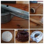 Vintage keuken citruspers deegroller stamper puddingvorm, Antiek en Kunst, Ophalen of Verzenden