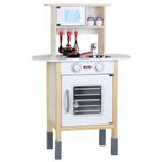 Speelkeuken met 35-delige accessoire set en licht, Ophalen of Verzenden, Nieuw, Hout, Speelkeuken