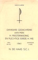 Haas de N. 1941 Hees-Amsterdam, Ophalen of Verzenden